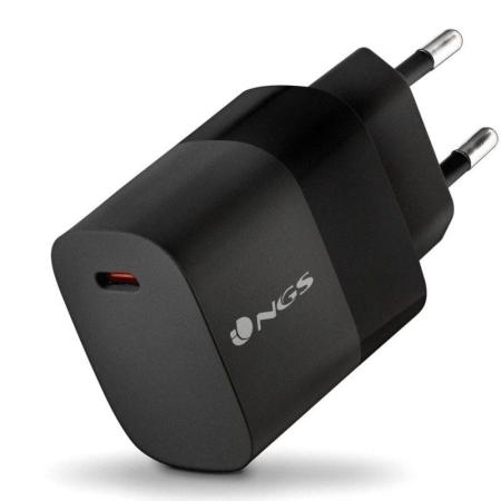 Cargador de Pared NGS Bud/ 1xUSB Tipo-C/ 33W