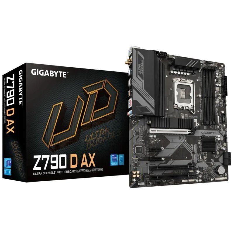 GIGABYTE Placa Base Gigabyte Z790 D AX Socket 1700/ DDR5/ PCIe 4.0
