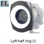 JJC LED-48IO Macro LED Right Light Ringflitser