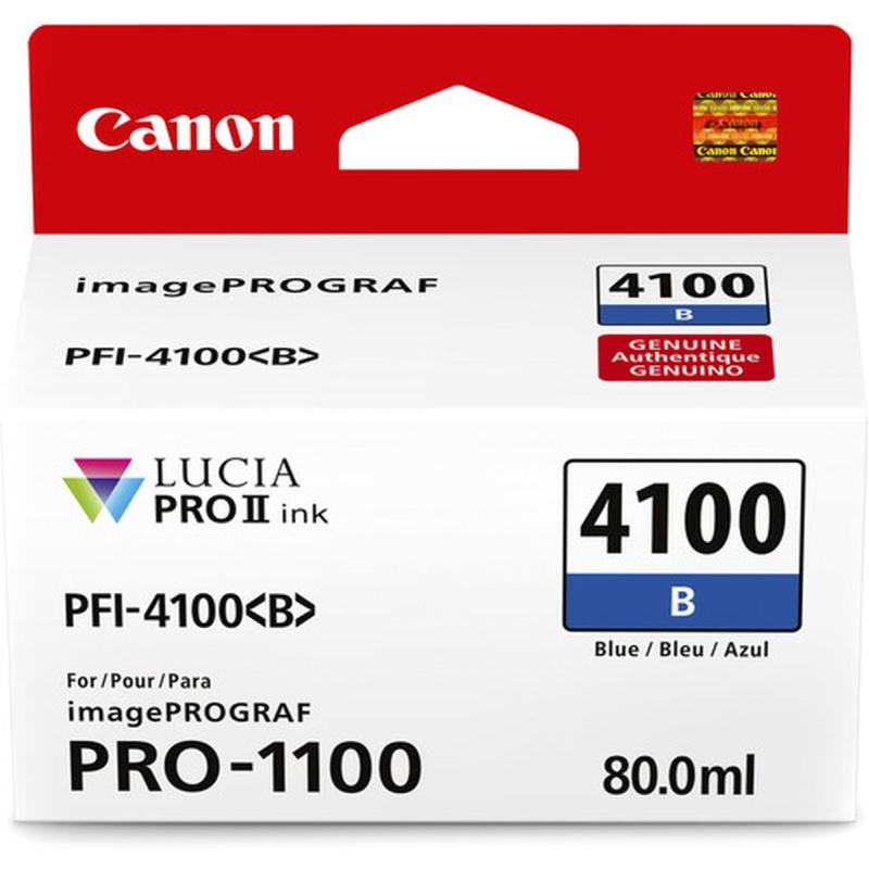Canon Ink PFI-4100 B Blue Ink Tank