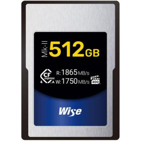 Wise 512GB CFexpress 4.0 Type A MK II Memory Card 1750 MB/s