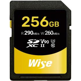 Wise 256GB SDXC UHS II V90 Memory Card