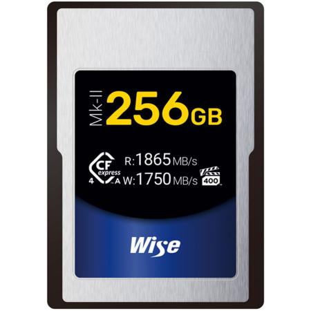 Wise 256GB CFexpress 4.0 Type A MK II Memory Card 1750 MB/s