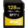 Wise 128GB SDXC UHS II V90 Memory Card