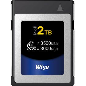 Wise 2TB CFexpress 4.0 Type B MK II Memory Card 3000 MB/s