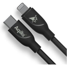 Aqiila Braided USB-C/Lighting 2.0 60W 1m Charging Cable