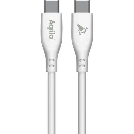 Aqiila Silicon USB-C/USB-C 2.0 60W 1m Charging Cable