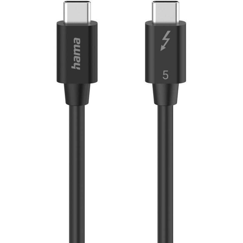 Hama Thunderbolt-5-Cable USB-C 80 GBIT/s 5 A 240 W UltraHD 8K 1.00 M