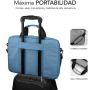 Mochila Subblim Air Padding Laptop Bag para Portátiles hasta 15.6'/ Azul