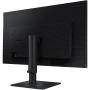 Monitor Profesional Samsung Essential Monitor S4 S24D406GAU/ 24'/ Full HD/ Multimedia/ Regulable en altura/ Negro