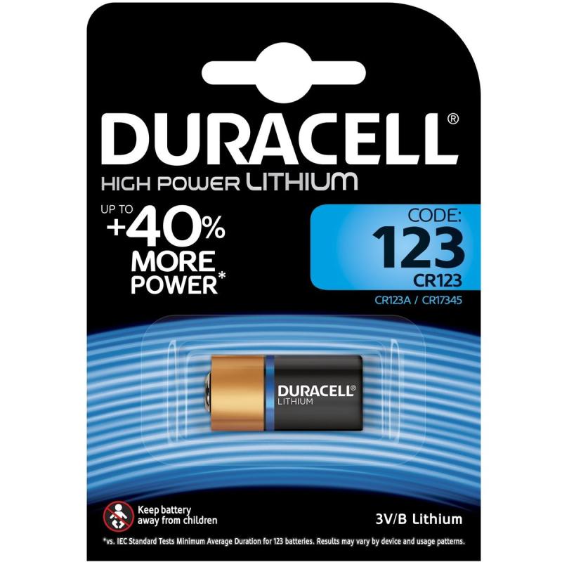 Duracell Battery 123 3V