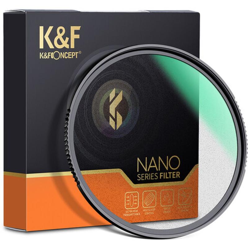 K&amp;F Concept 1/8 Black Mist Filter Nano X 58mm