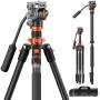 K&amp;F Concept Tripod K234A7 200cm w/ FH-03 Videohead