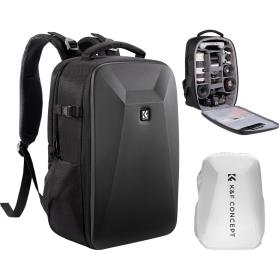 K&F Concept Hardshell Camera Backpack 22L Black K&F Concept Hardshell Camera Backpack 22l - Black