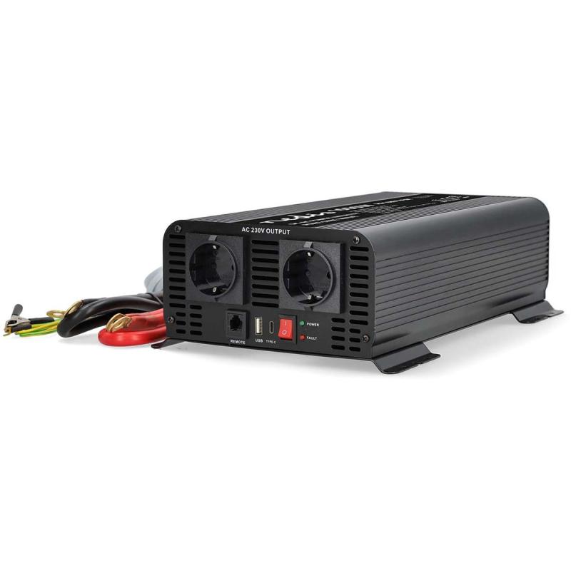 Nedis Omvormer Pure Sinusgolf Ingangsvoltage: 12 V DC Device