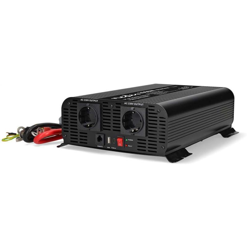 Nedis Omvormer Pure Sinusgolf Ingangsvoltage: 24 V DC Device