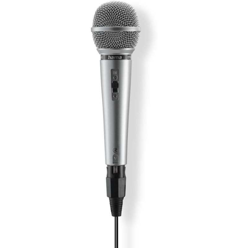 Hama Dynamische Microphone Jam Star Jack-Cable 3 M + Adapter Aan/Uit