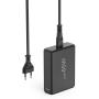 Hama Laadstation 4 Ports Gan/PD 2XUSB-C/2XUSB-A.65W.ZWART