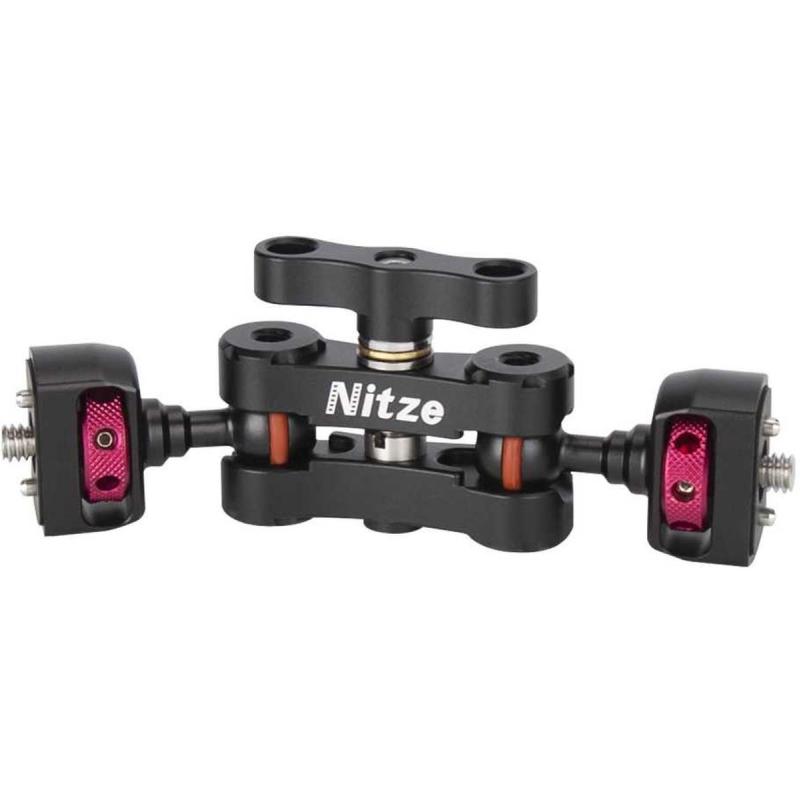 Nitze Magic Arm Dub Ball Head (1/4-20 - 1/4-20 ARRI Loc Pins) (N50E)