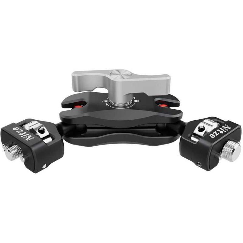 Nitze Magic Arm 1/4-20 To 3/8-16 w/ ARRI Locating Pins (N50-G2)