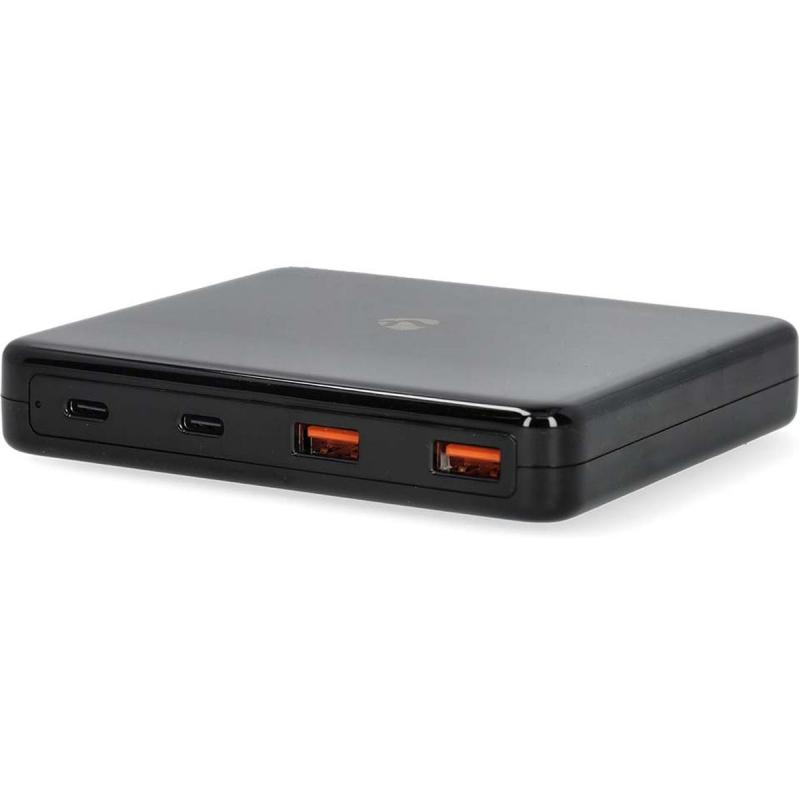 Nedis Desk Charger 65 W | 1.5 / 2.0 / 2.5 / 3.0 / 3.25 | USB-A / USB-C | 1.50 M