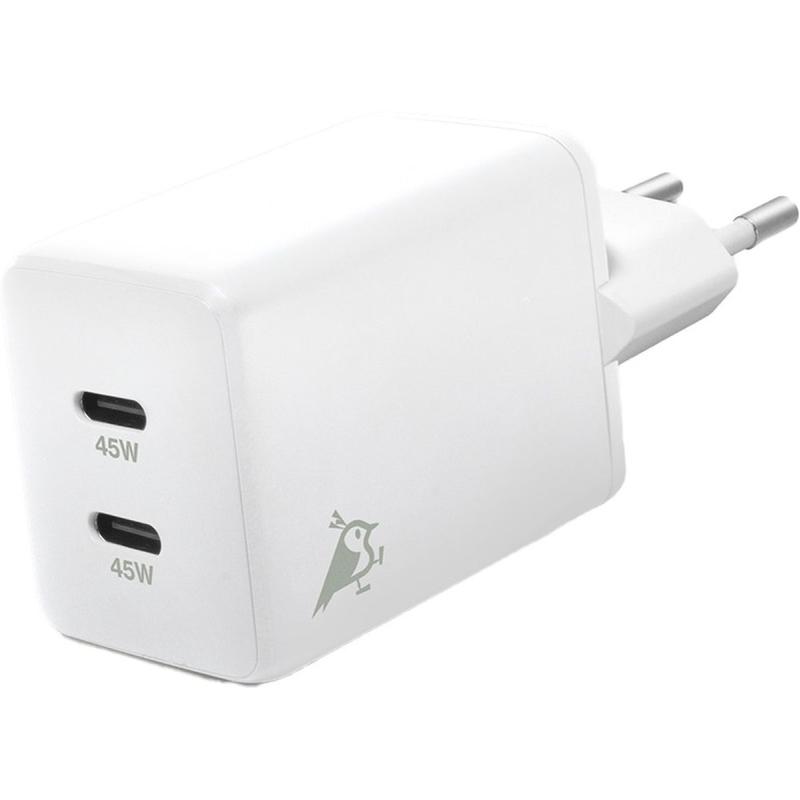Aqiila Chargebird W2 45W USB-C/USB-A Wallcharger