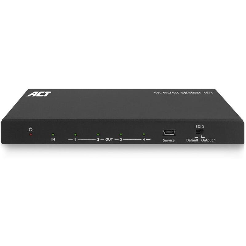 ACT 4K HDMI Splitter 1 In 4 Out Edid Support