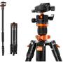 K&amp;F Concept Tripod Extra Hoog K255A7 230cm w/ Monopod
