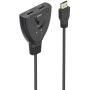 Hama 4K HDMI-Splitter 2x1 2X HDMI-Connection - 1X HDMI-Plug