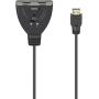 Hama 4K HDMI-Splitter 2x1 2X HDMI-Connection - 1X HDMI-Plug