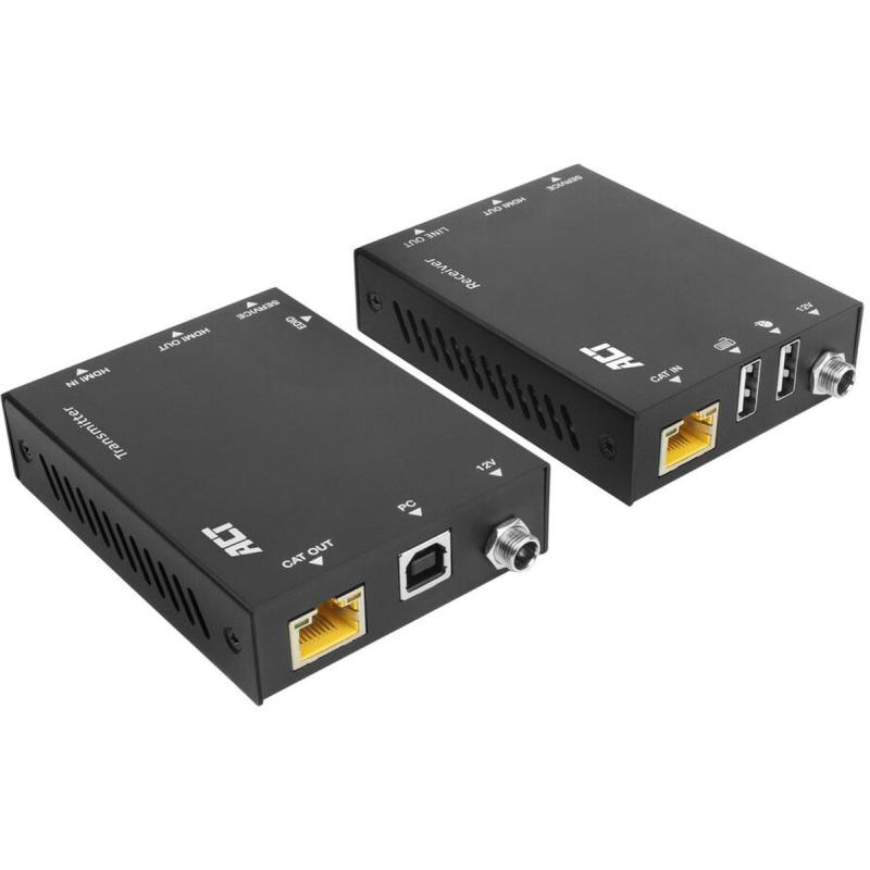 ACT 4K HDMI 2.0 KVM Extender Set Over CAT6a Up To 70 Meters