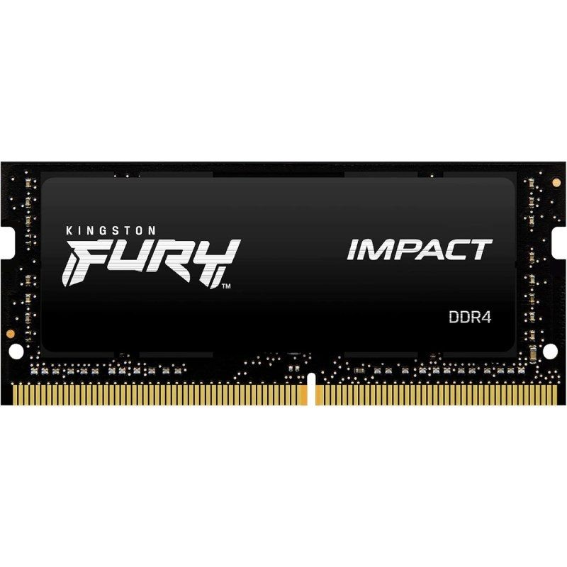 Kingston Memoria RAM Kingston FURY Impact 32GB/ DDR4/ 3200MHz/ 1.2V/ CL20/ SODIMM