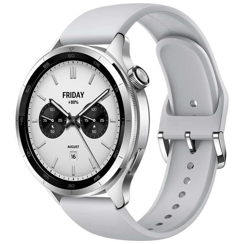 Smartwatch Xiaomi Watch S4/ Notificaciones/ Frecuencia Cardíaca/ GPS/ Plata