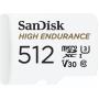 SanDisk High Endurance MicroSDXC 512GB + SD Up T