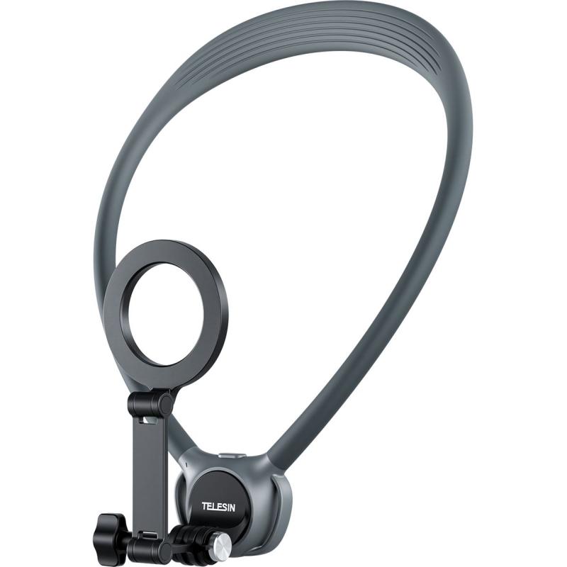Telesin Neck Mount 360º Combo - GoPro &amp;amp; Smartphone - Grey
