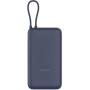 Powerbank 20000mAh Xiaomi 33W Power Bank Integrated Cable/ 33W/ Azul