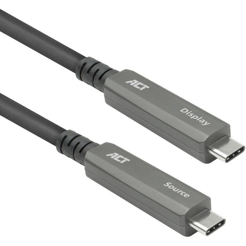 ACT USB-C 3.2 GEN2 Active Optical Cable (AOC) For Touch Panels Data Power 10m