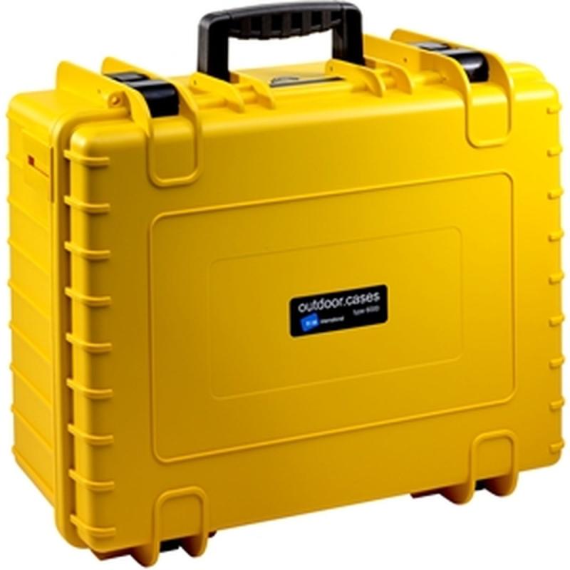B&amp;W Outdoor.cases Type 6000 Yellow/ Divider