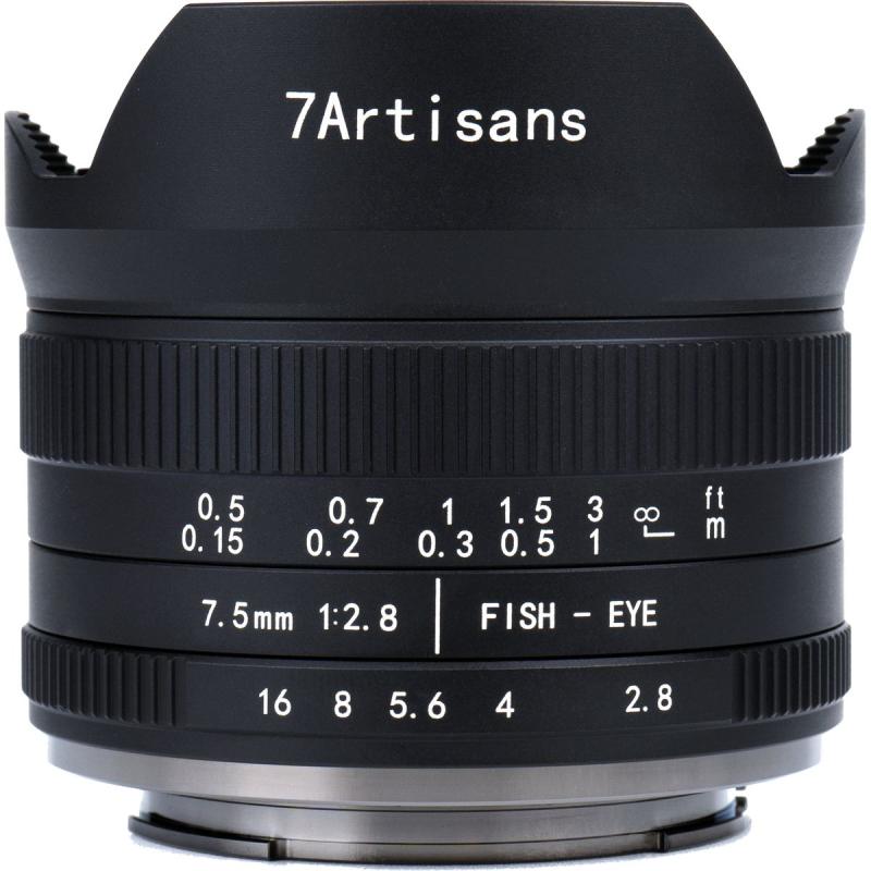 7Artisans 7.5mm f/2.8 MkII Sony E-Mount | APS-C