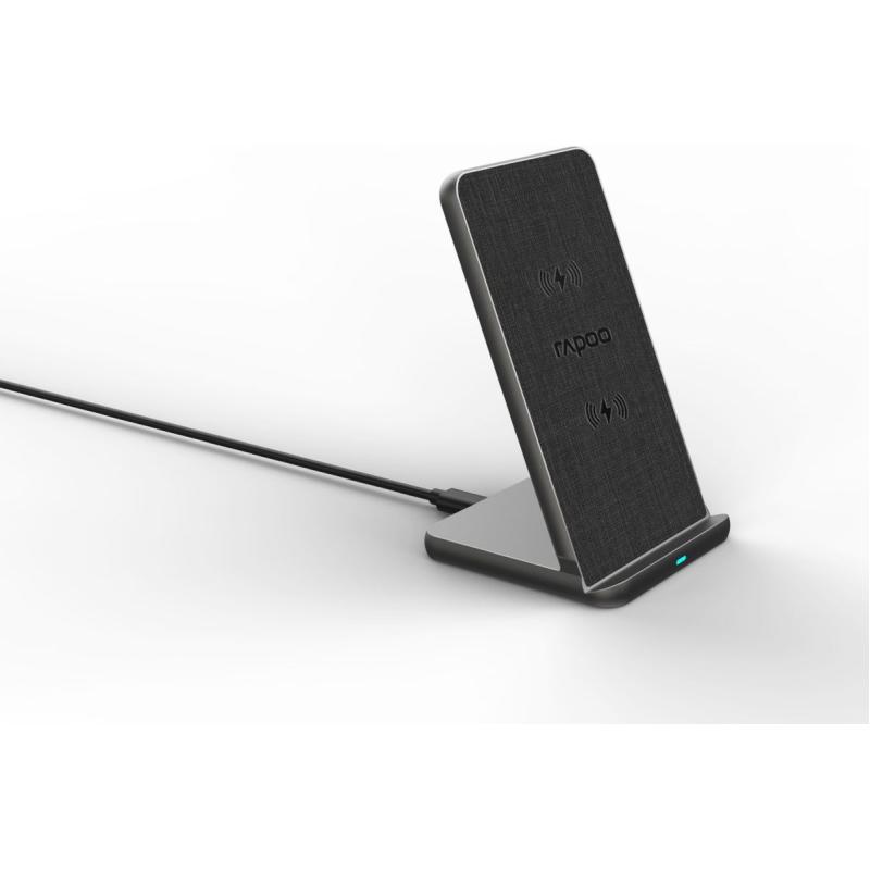 Rapoo XC360 Wireless QI Charger Stand 15 Watt Grey