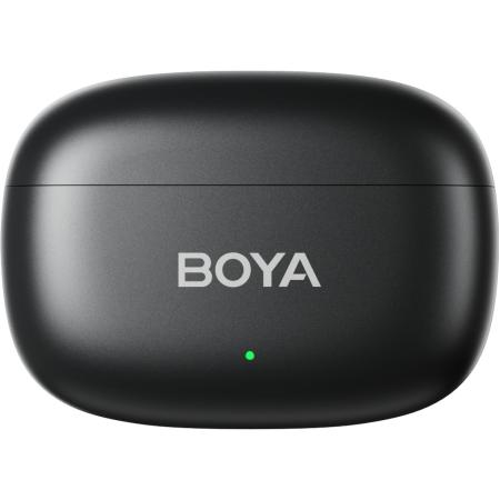 Boya MINI-14 - 2.4 GHz Ultra-Mini Wireless Microphone (Black) - 2TX + 1RX