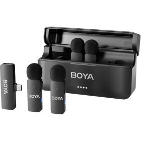 Boya BY-V4 - 2.4GHz FOUR-Channel Wireless Mic w/ 3.5mm TRS Plug
