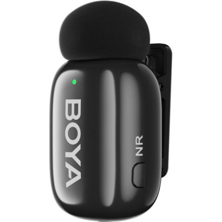 Boya MINI-15 - 2.4 GHz Ultra-Mini Wireless Microphone (White) - 2TX + 1RX