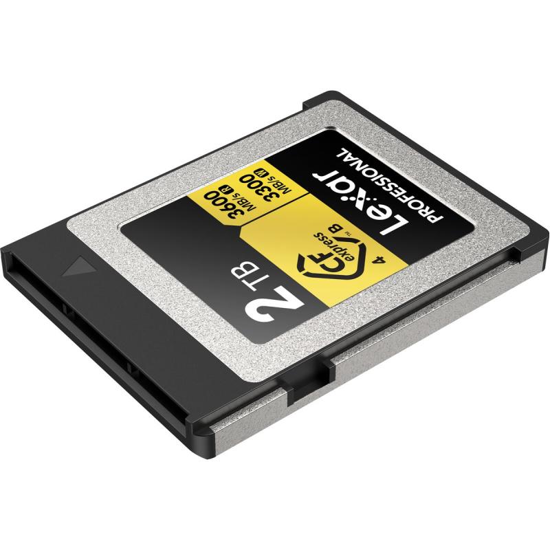 Lexar CFexpress Pro Type B Gold 4.0 Series 2TB - R3600/W3300MB/s