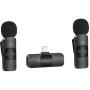 Boya BY-V2 V2.0 Wireless Microphone For Lightning 2X Transmitter + 1X Receiver