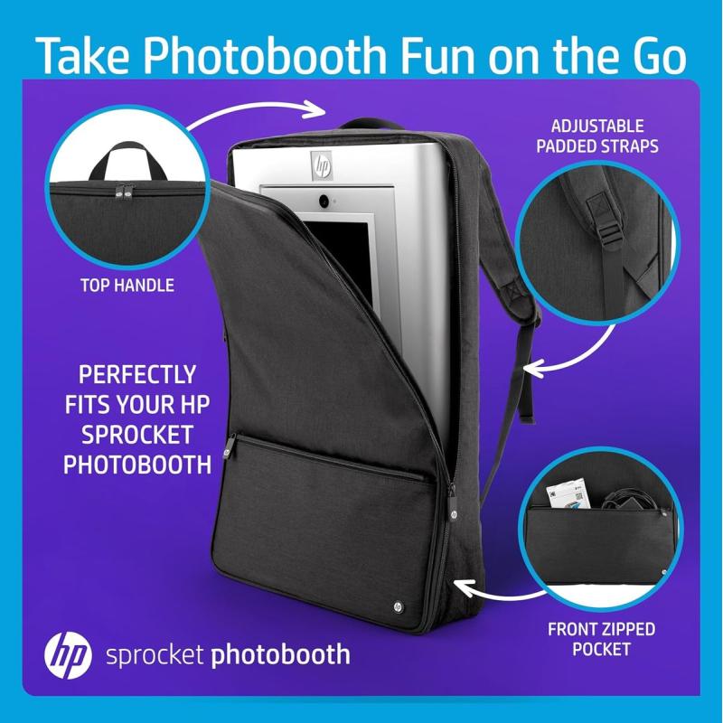 HP Photobooth Backpack - Black