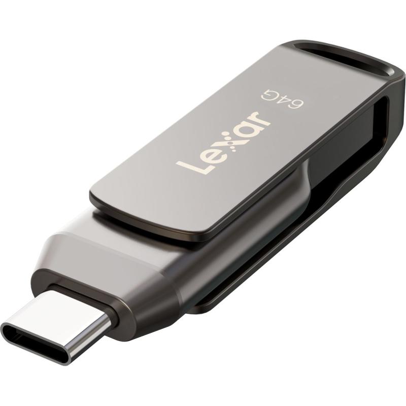 Lexar JumpDrive D400 OTG 64GB Dual Type C And Type A USB 3.1 R130MB/s