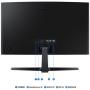 Monitor Curvo Samsung Essential Monitor S3 S24D366GAU/ 24'/ Full HD/ Negro