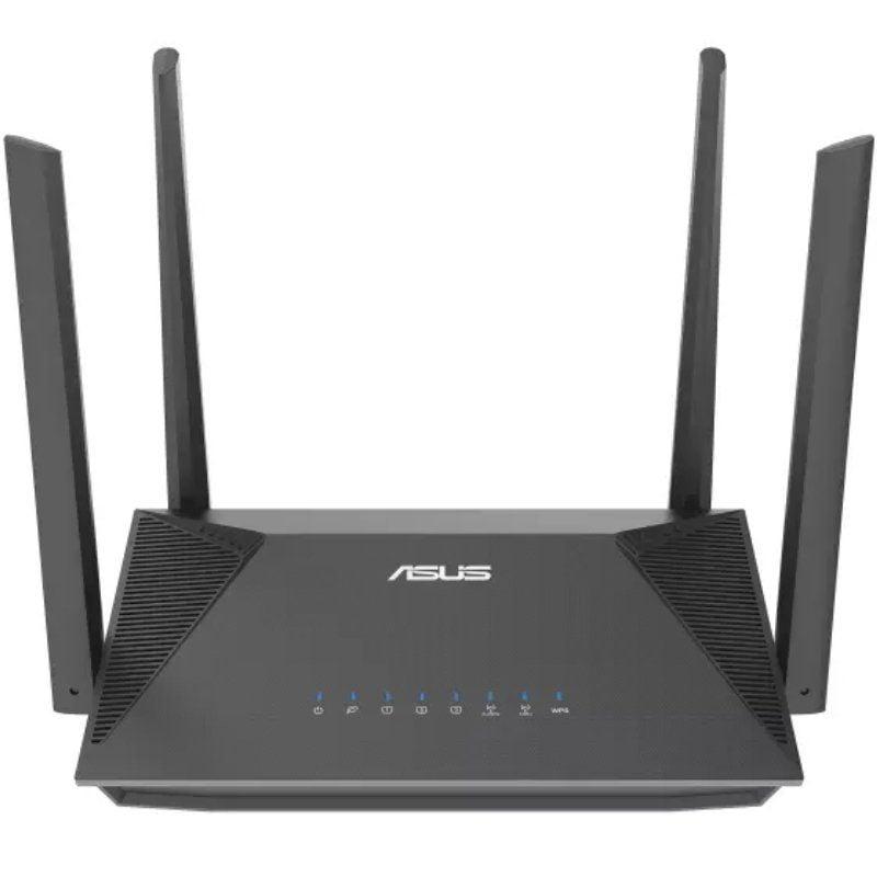 ASUS Router Inalámbrico Asus RT-AX52/ WiFi 6/ 1800Mbps/ 2.4GHz 5GHz/ 4 Antenas/ WiFi 802.11ax/ac/n/a/ - n/b/g