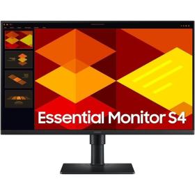 Monitor Profesional Samsung Essential Monitor S4 S27D400GAU/ 24'/ Full HD/ Regulable en altura/ Negro
